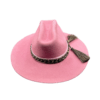 LILA Pink Wool Cowboy Hat | Artisanal Elegance | State of Gracie