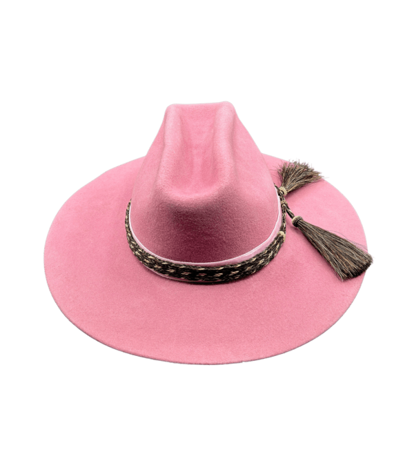 LILA Pink Wool Cowboy Hat | Artisanal Elegance | State of Gracie