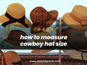 how to measure cowboy hat size